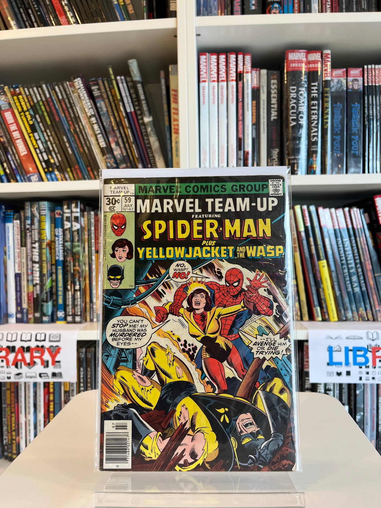 Marvel Team-Up #59 : Spider-Man Plus Yellowjacket And Wasp