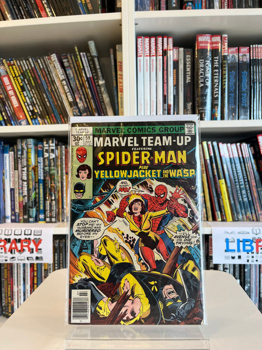 Marvel Team-Up #59 : Spider-Man Plus Yellowjacket And Wasp