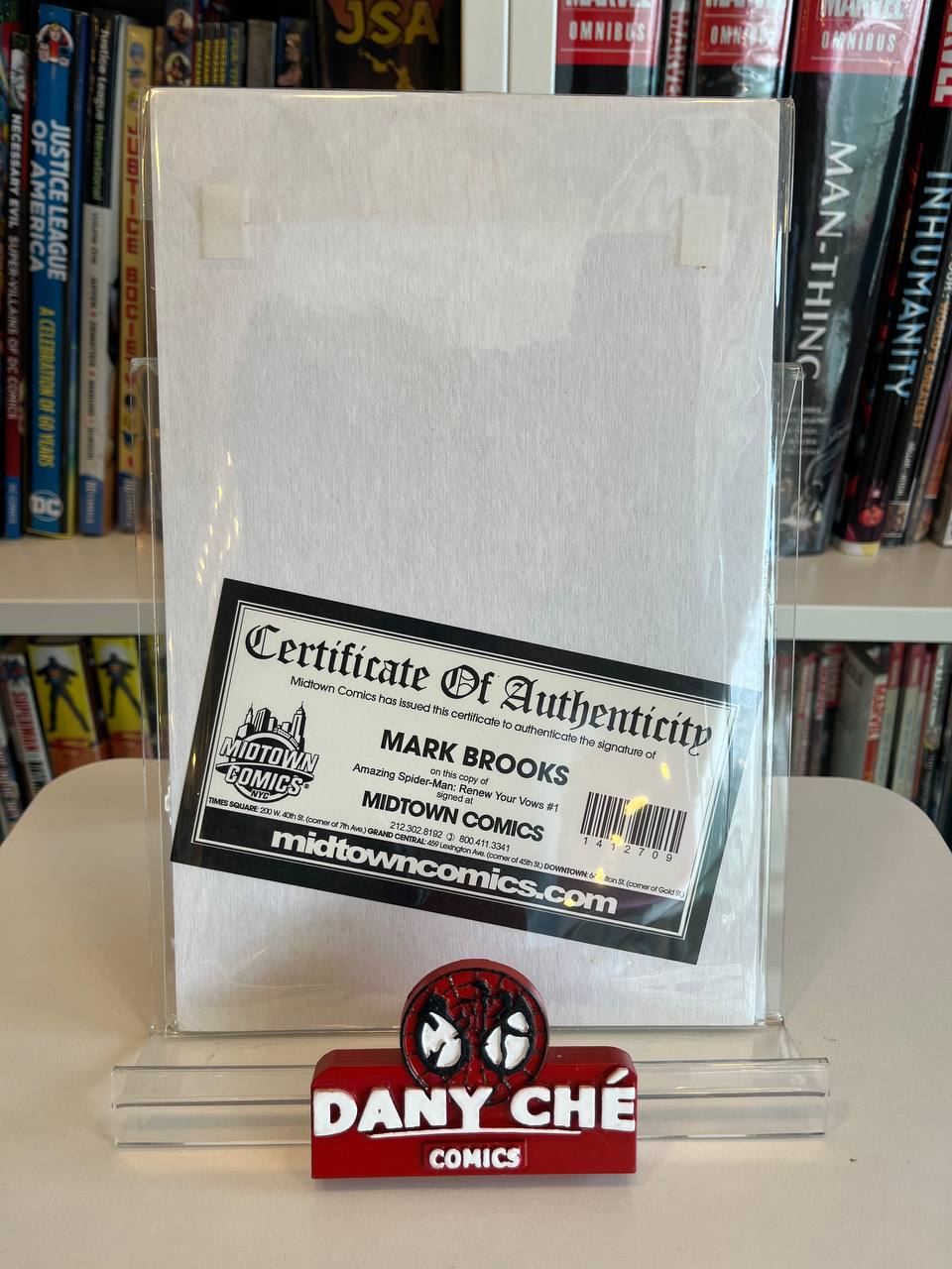 AMAZING SPIDER-MAN: RENEW YOUR VOWS #1 (SIGNED WITH COA)