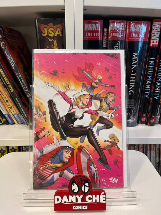 SPIDER-GWEN: GWENVERSE #1 616 COMICS/BIG TIME COLLECTIBLES DAVID NAKAYAMA VIRGIN VAR