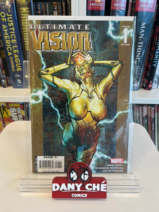 ULTIMATE VISION #1 (MISSING ONE PAGE)