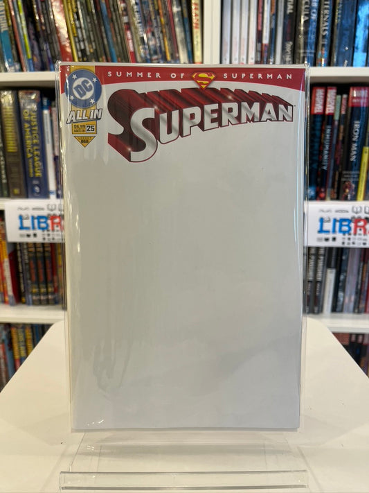 Superman #25 (Blank Cover Var)