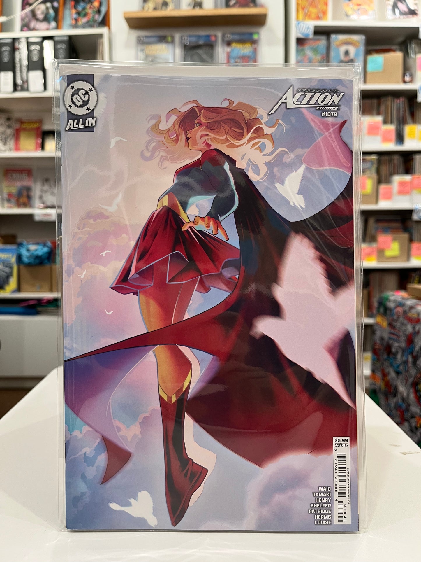 Action Comics #1078 Cover B (Sweeney Boo Card Stock Variant)