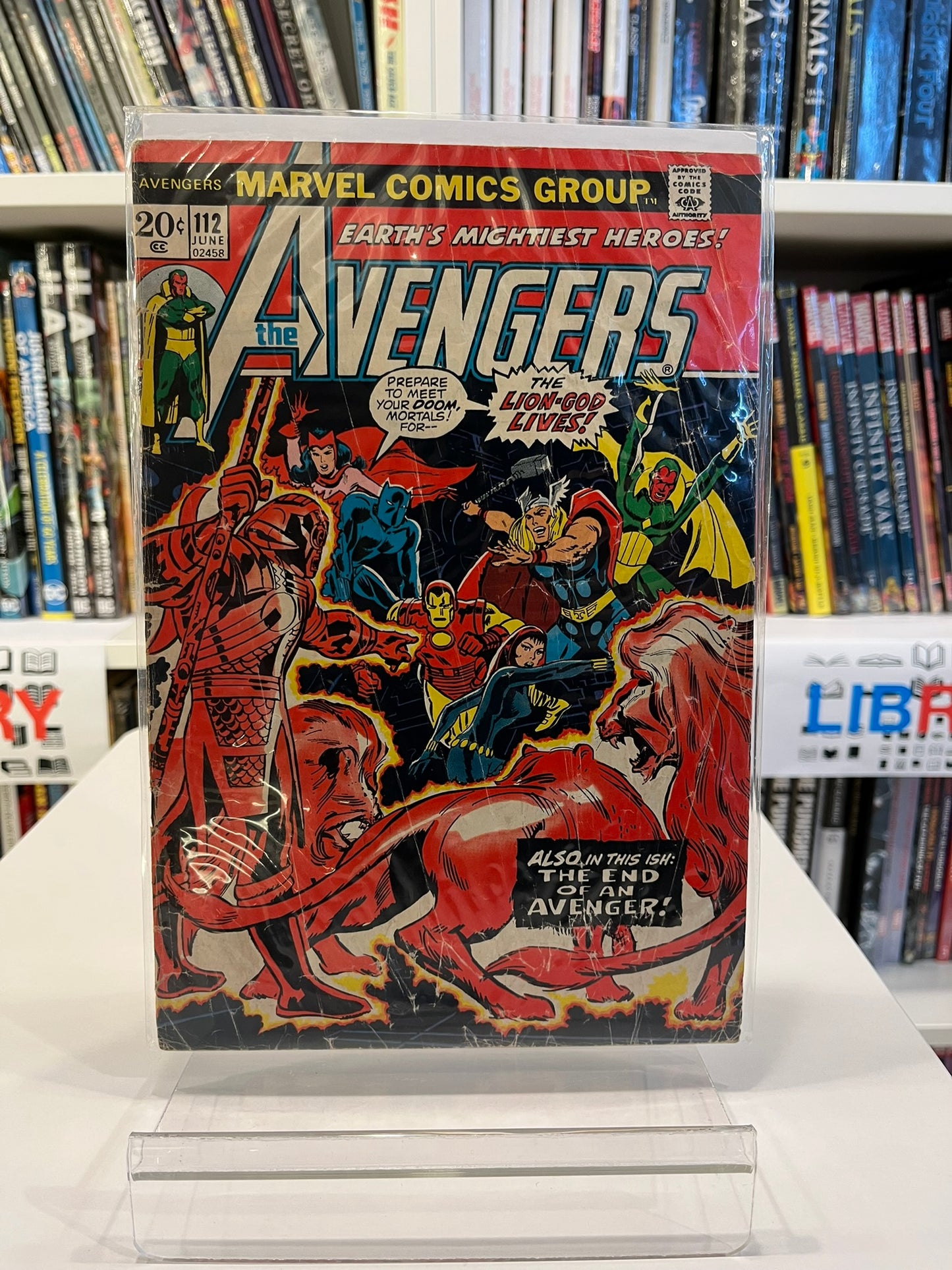 Avengers #112