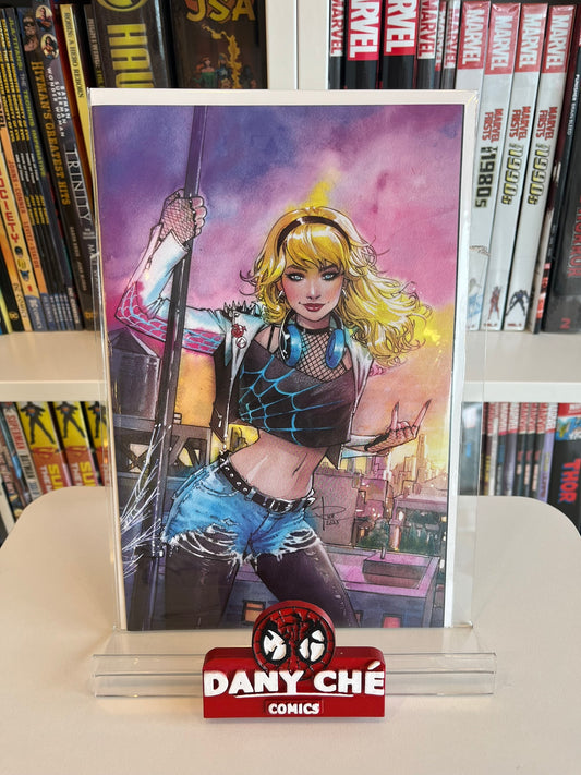 SPIDER-GWEN ANNUAL #1 SABINE RICH 2023 NYCC VIRGIN VAR