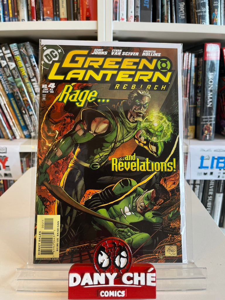 GREEN LANTERN REBIRTH #4 MAIN CVR