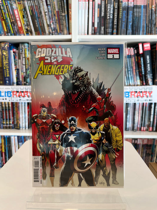 Godzilla vs Avengers #1 (Main Cvr)