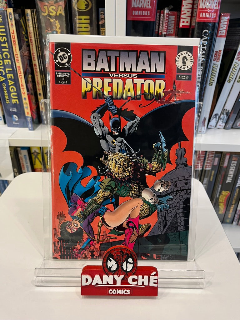 BATMAN VERSUS PREDATOR II: BLOODMATCH (SET 0F 4)