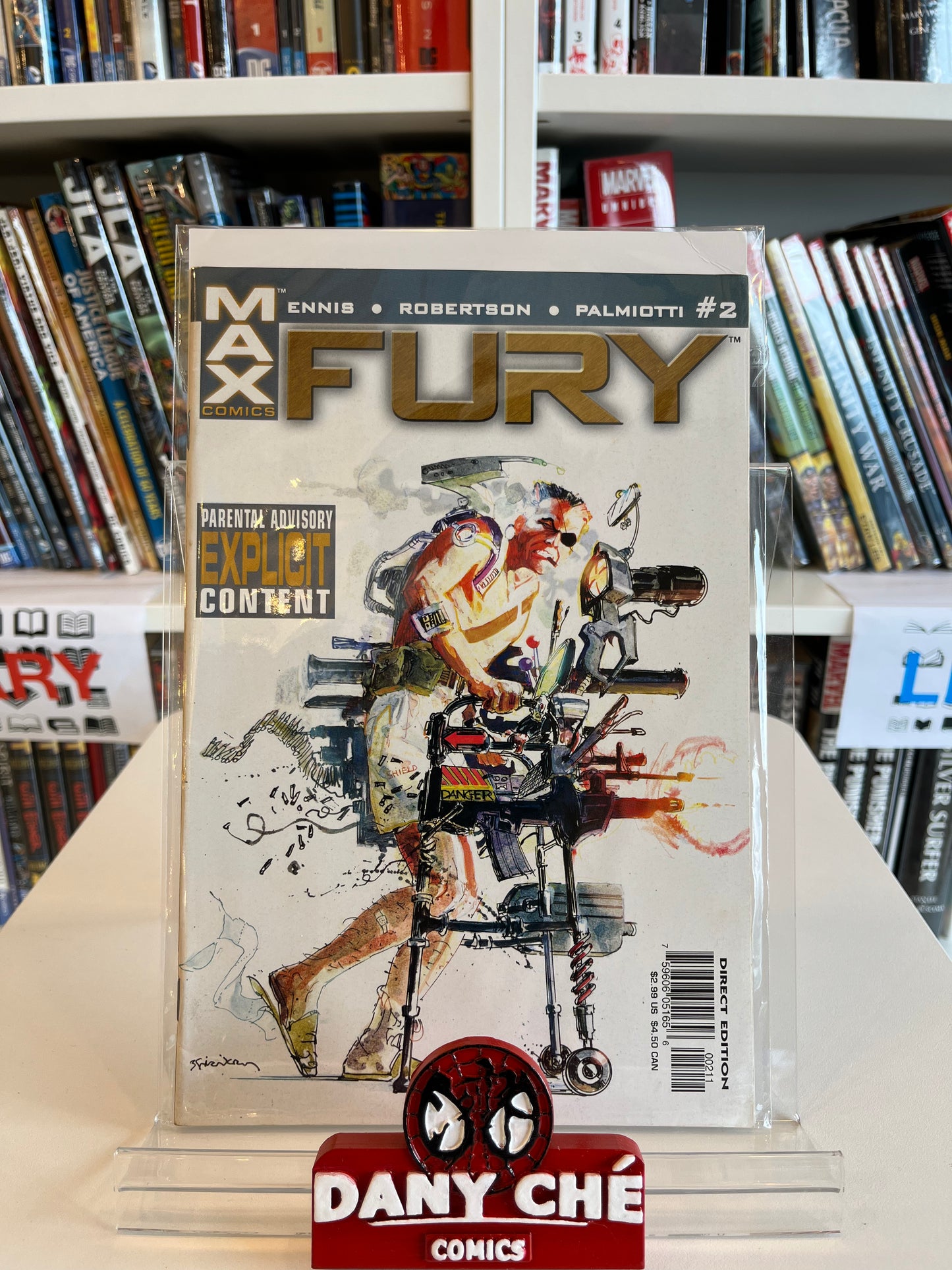 MAX COMICS FURY #2 MAIN CVR