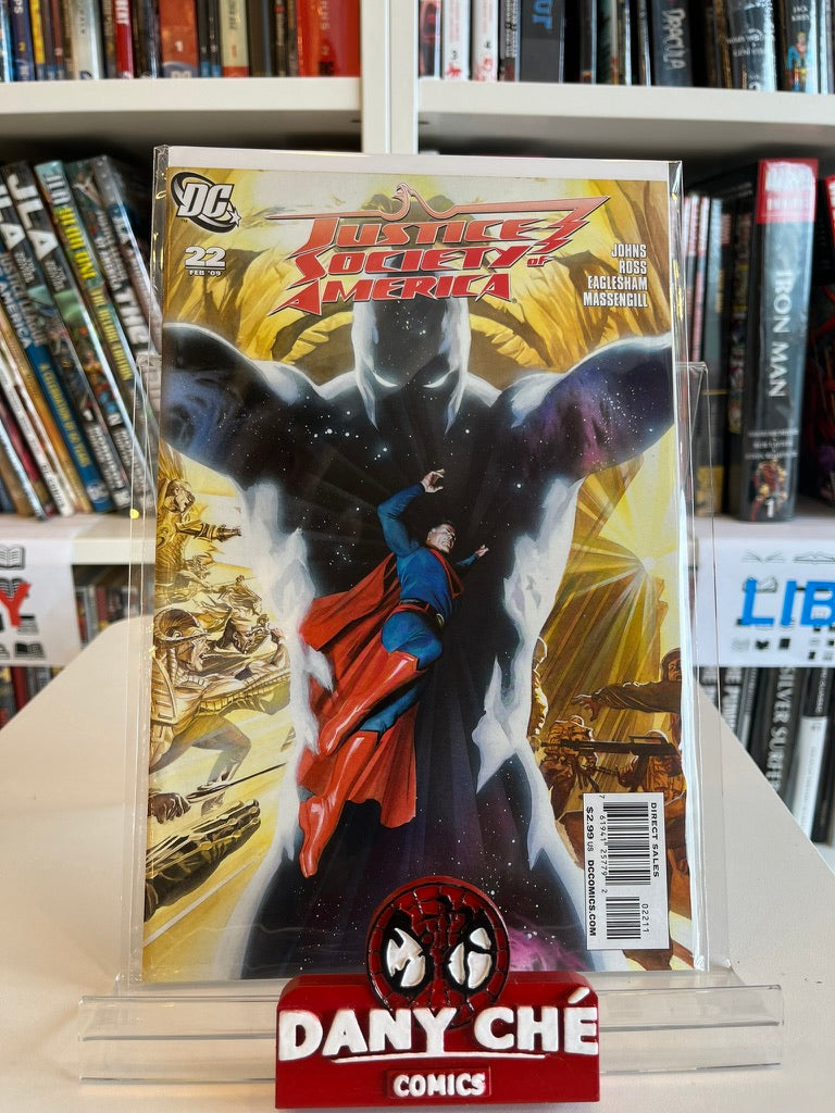 JUSTICE SOCIETY OF AMERICA #22 MAIN CVR