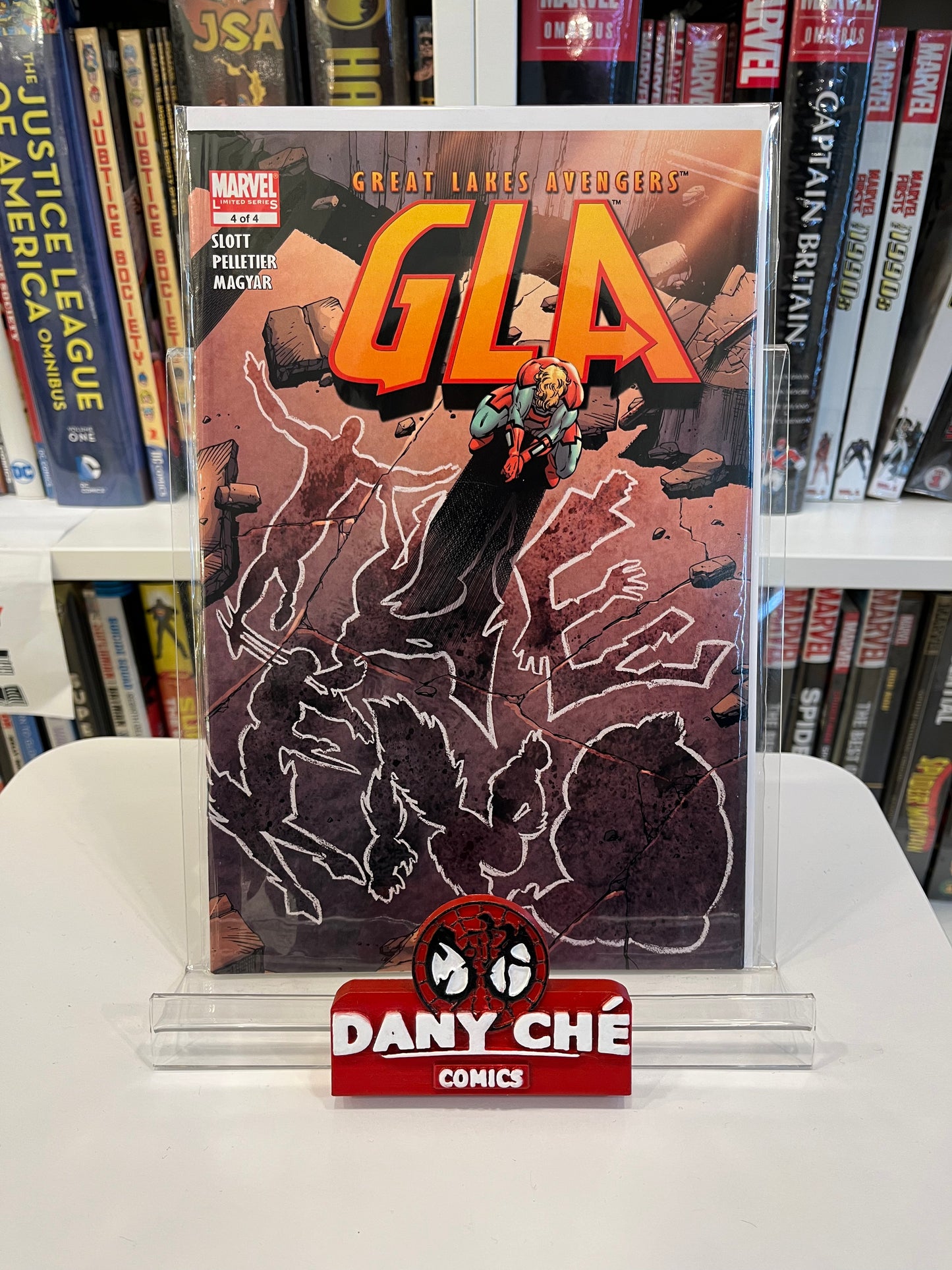 G.L.A (GREAT LAKE AVENGERS) SET OF 4