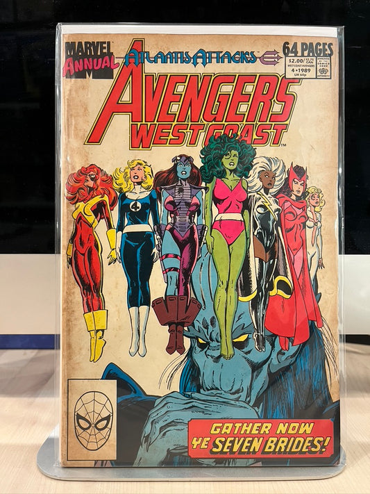 West Coast Avengers (1989 Annual) #4
