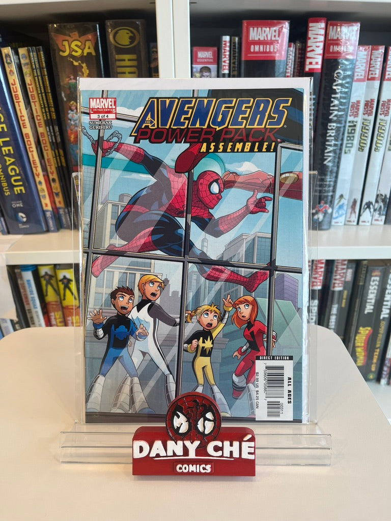 AVENGERS AND POWER PACK ASSEMBLE! (SET OF 4)