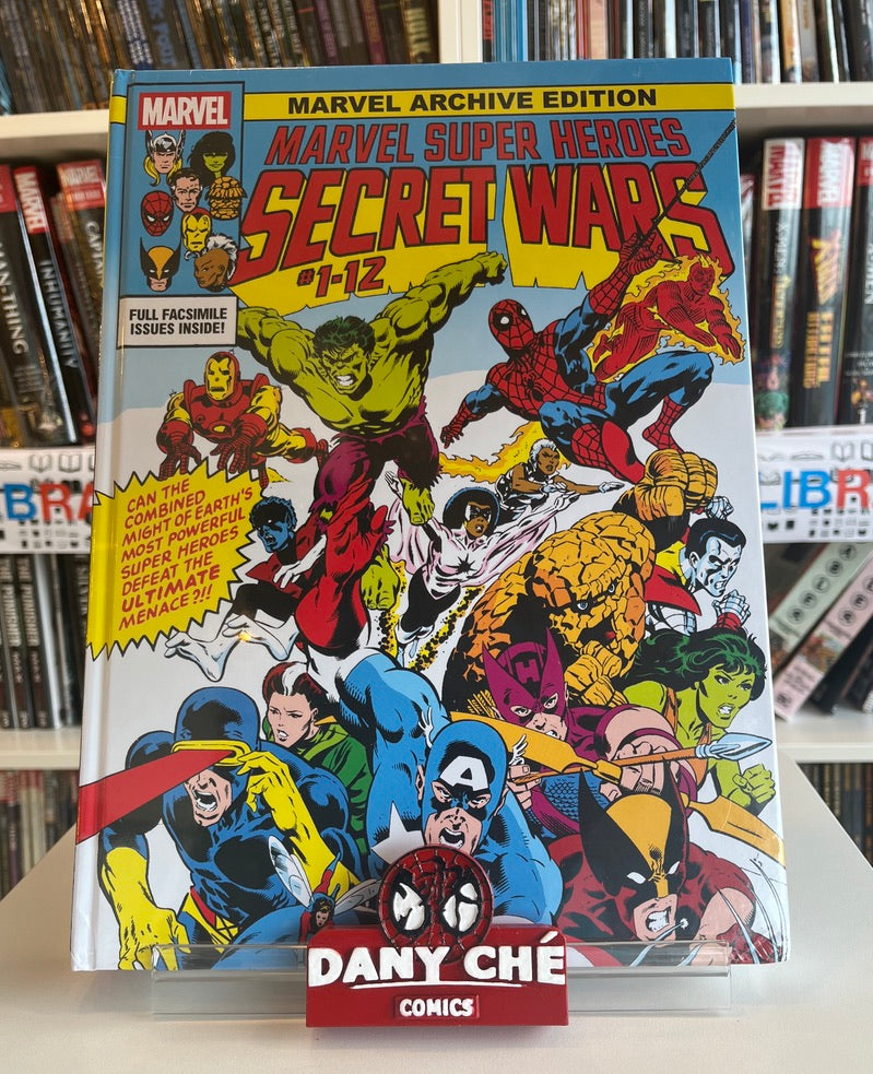 MARVEL SUPER HEROES SECRET WARS GALLERY EDITION MIKE ZECK ORIGINAL FIRST ISSUE (HC)