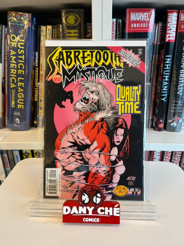 SABRETOOTH AND MYSTIQUE COMPLETE (SET OF 4)