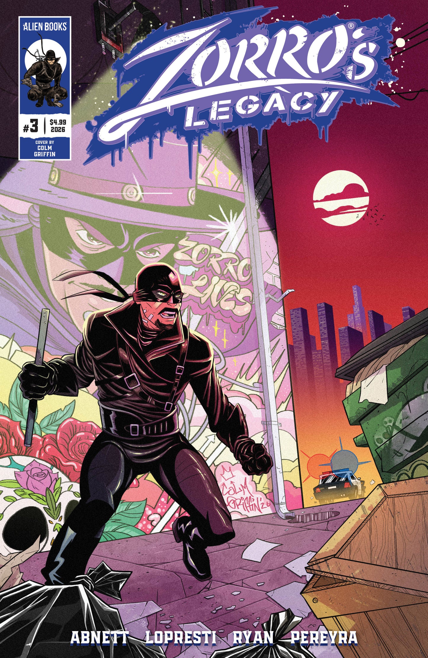 Zorro's Legacy #3 GRIFFIN VAR