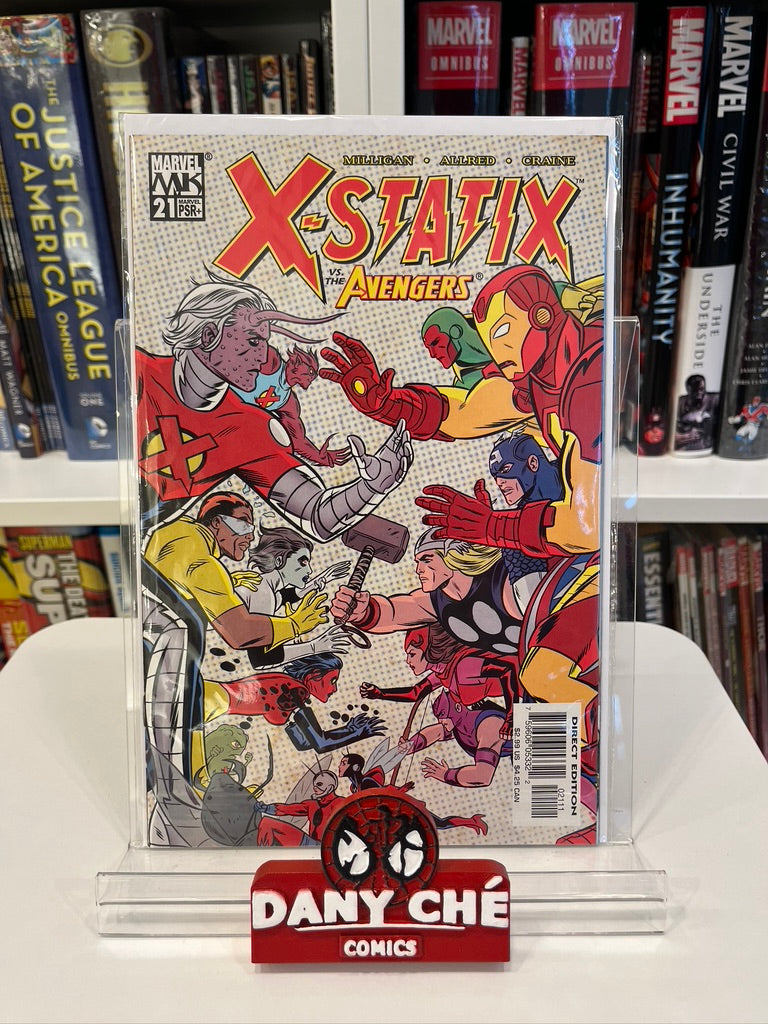 X-STATIX #21 - #26 (SET OF 6) [VS. AVENGERS STORY ARC]