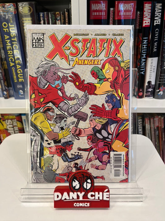 X-STATIX #21 - #26 (SET OF 6) [VS. AVENGERS STORY ARC]