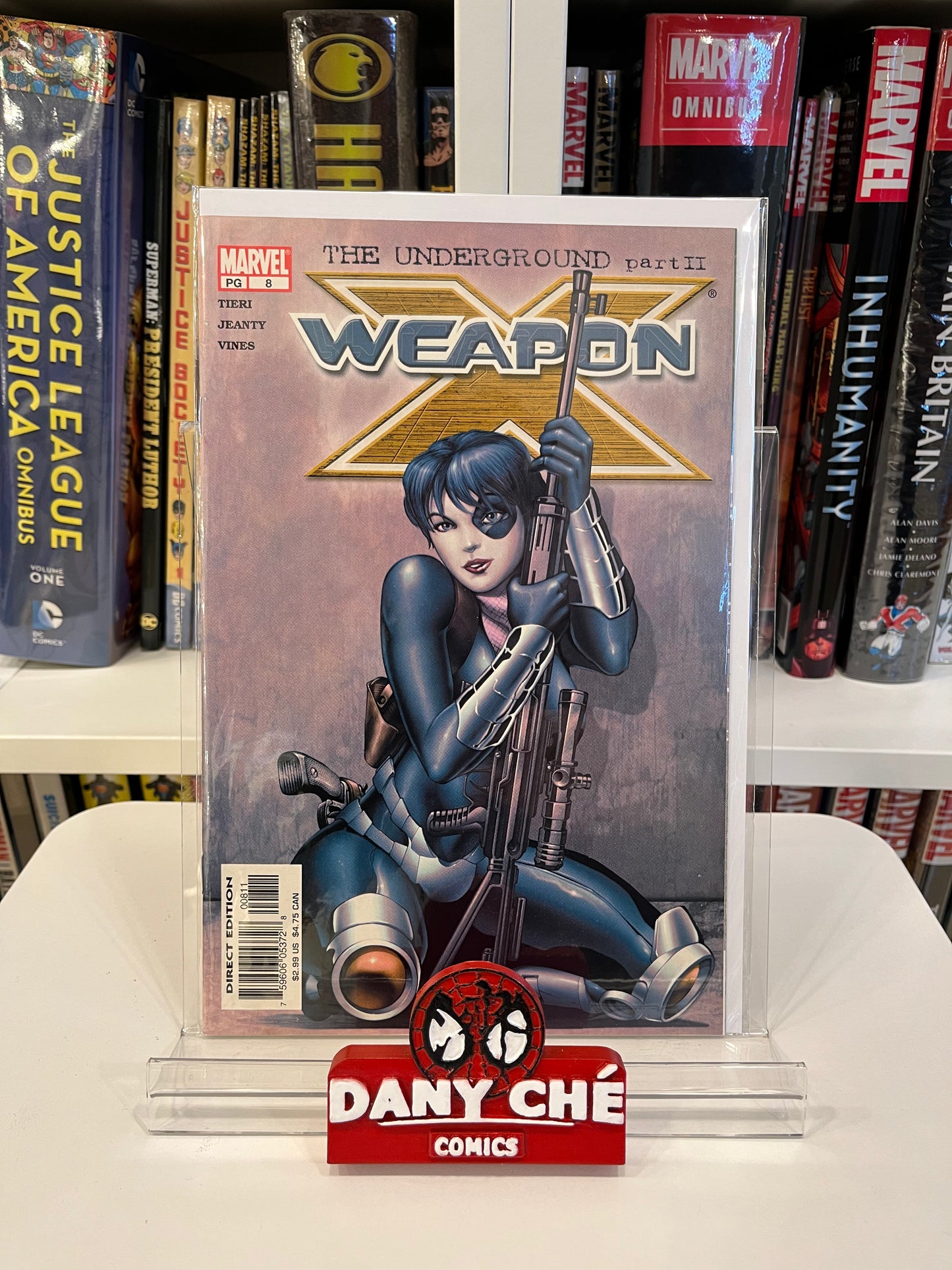 WEAPON X: THE UNDERGROUND COMPLETE  (SET OF 8)