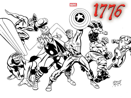1776 #1 STEVE RUDE WRAPAROUND VAR