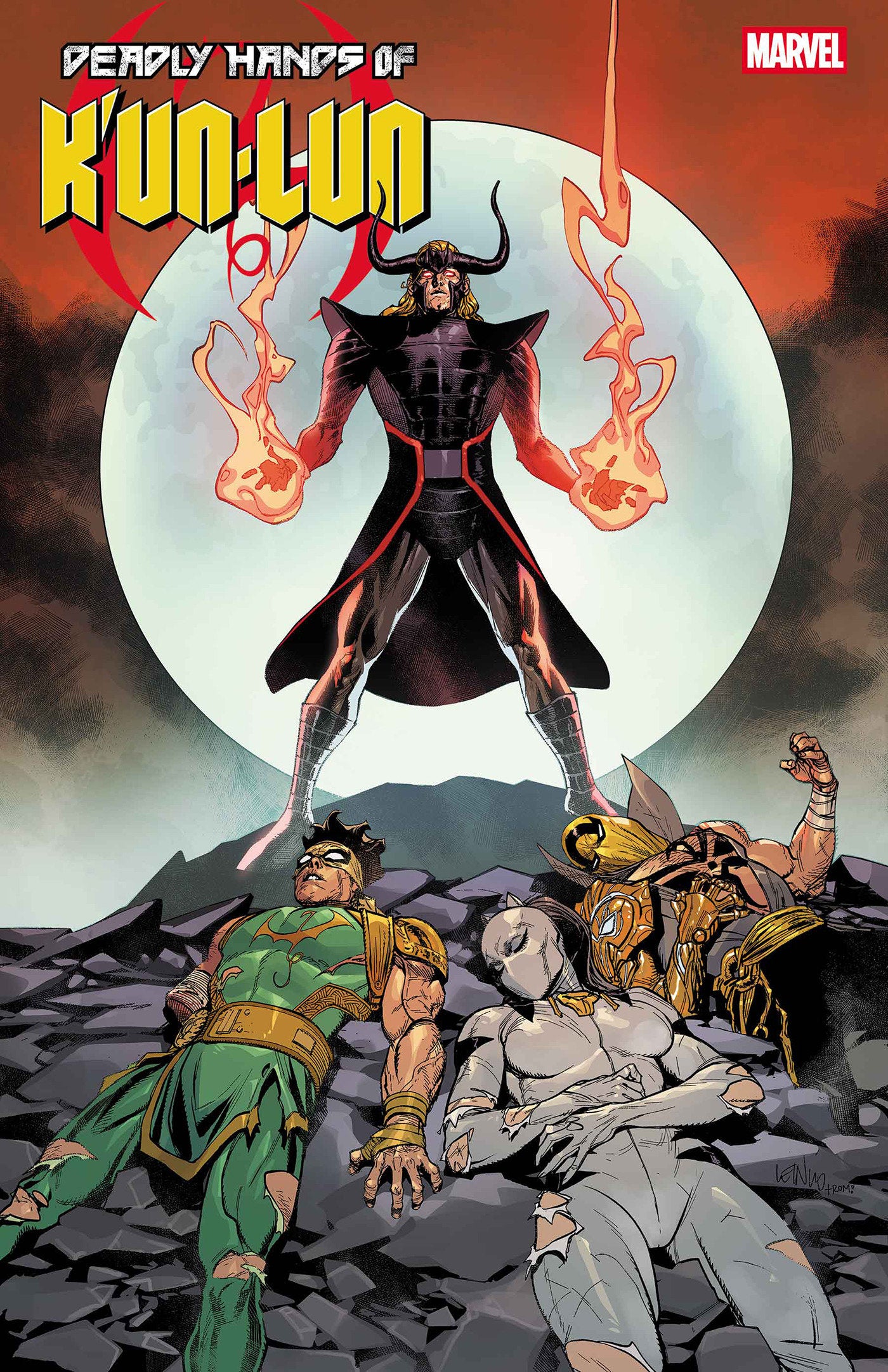 DEADLY HANDS OF K'UN-LUN #5 MAIN CVR