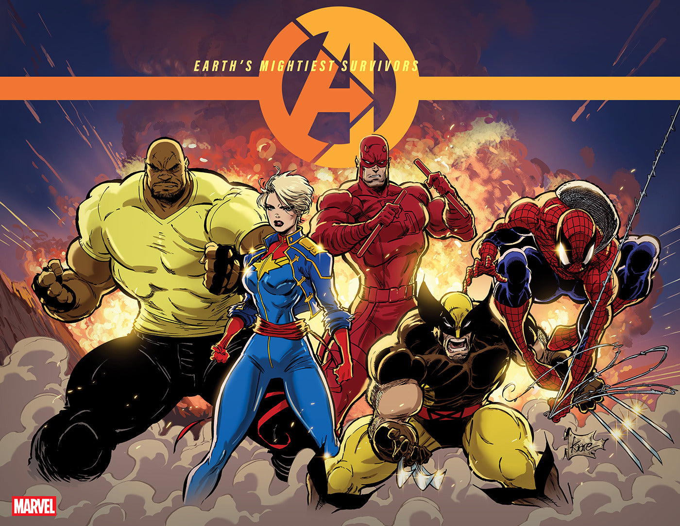 AVENGERS #1 KAARE ANDREWS WRAPAROUND VAR