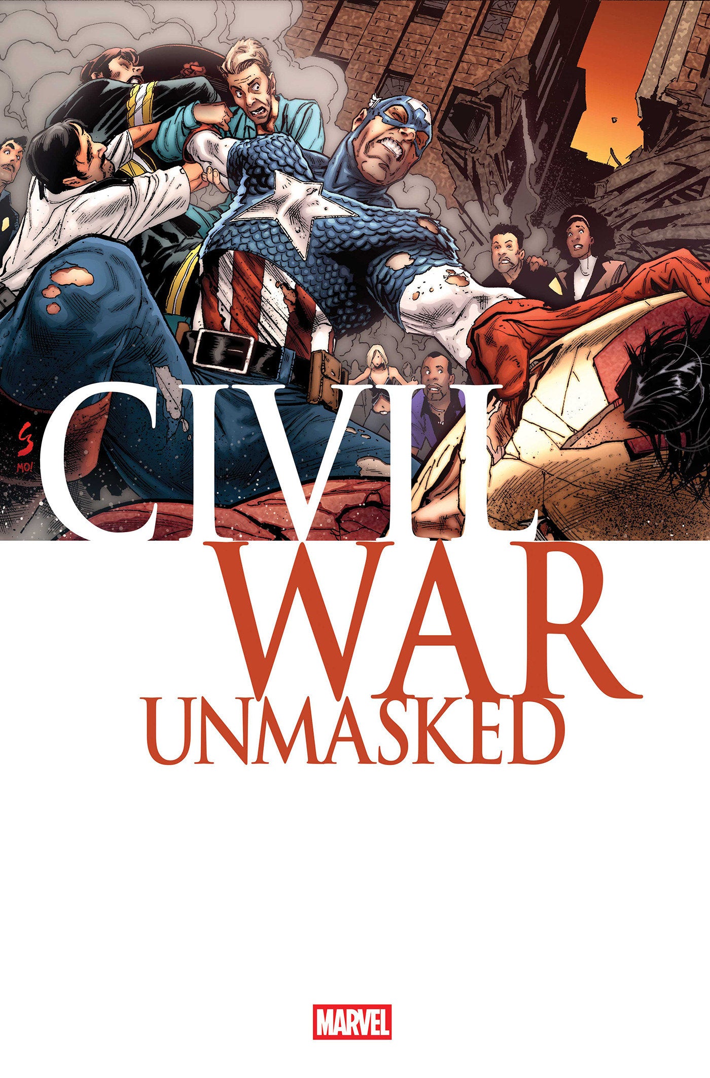 CIVIL WAR: UNMASKED #5 MAIN CVR