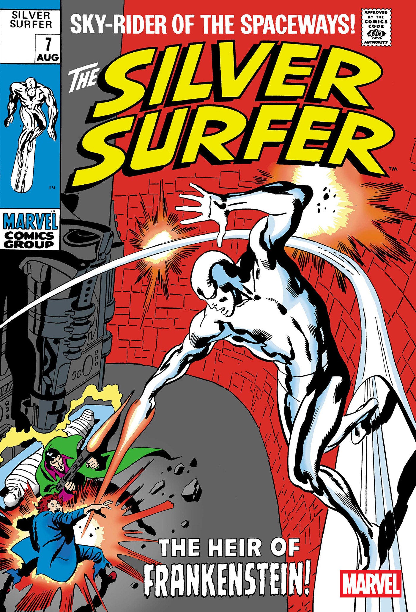 SILVER SURFER #7 FACSIMILE EDITION MAIN CVR