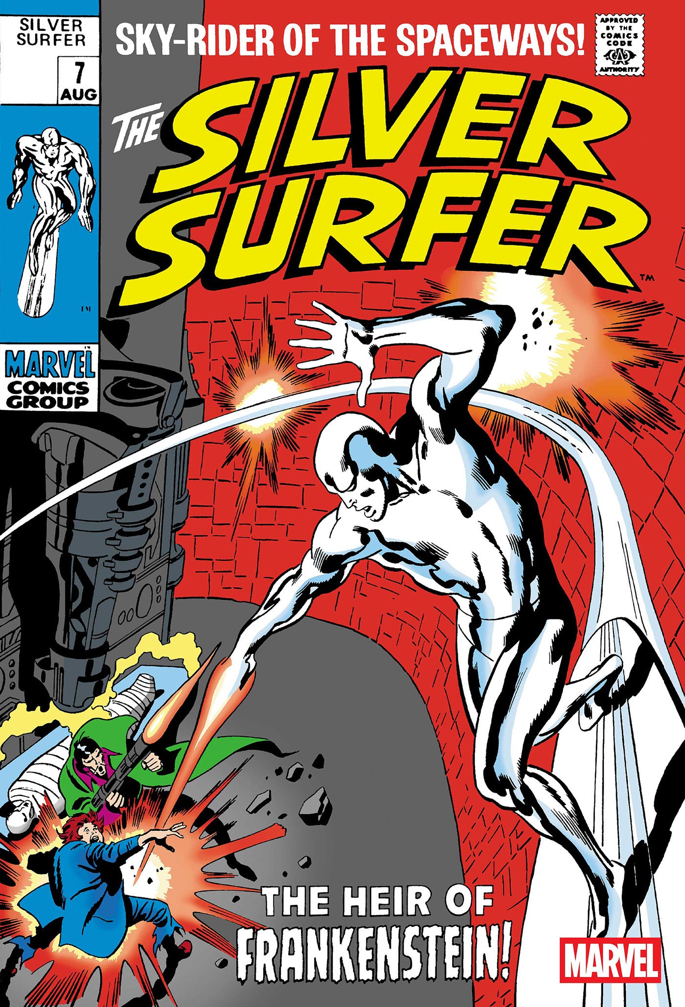 SILVER SURFER #7 FACSIMILE EDITION FOIL VAR
