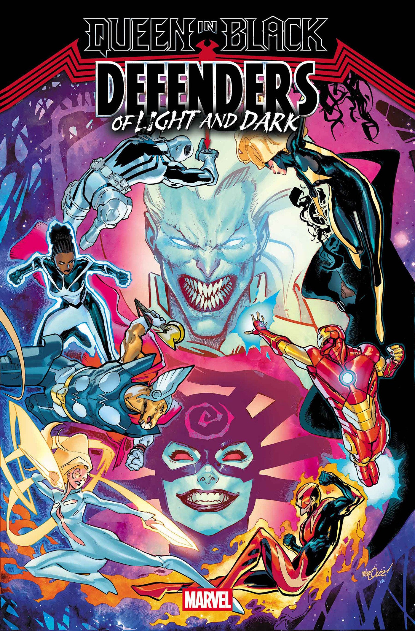 QUEEN IN BLACK: DEFENDERS OF LIGHT AND DARK #1 DAVIDE PARATORE VARIANT [QIB]