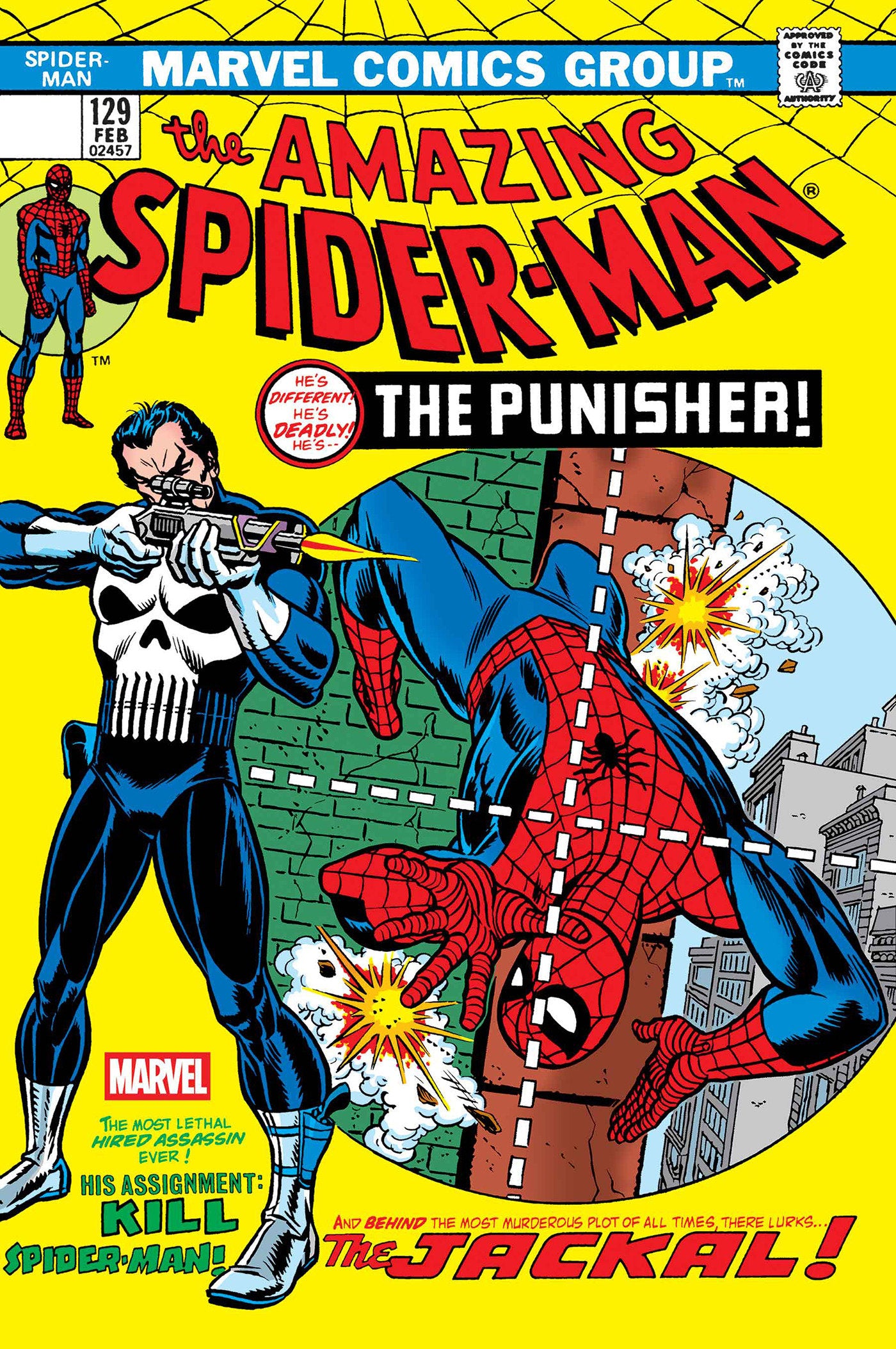 AMAZING SPIDER-MAN #129 FACSIMILE EDITION MAIN CVR [NEW PRINTING 2]