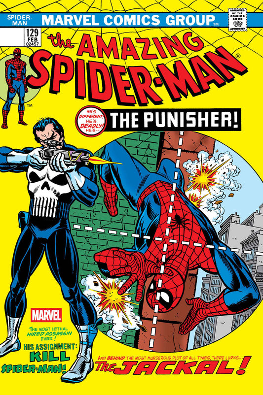 AMAZING SPIDER-MAN #129 FACSIMILE EDITION MAIN CVR [NEW PRINTING 2]