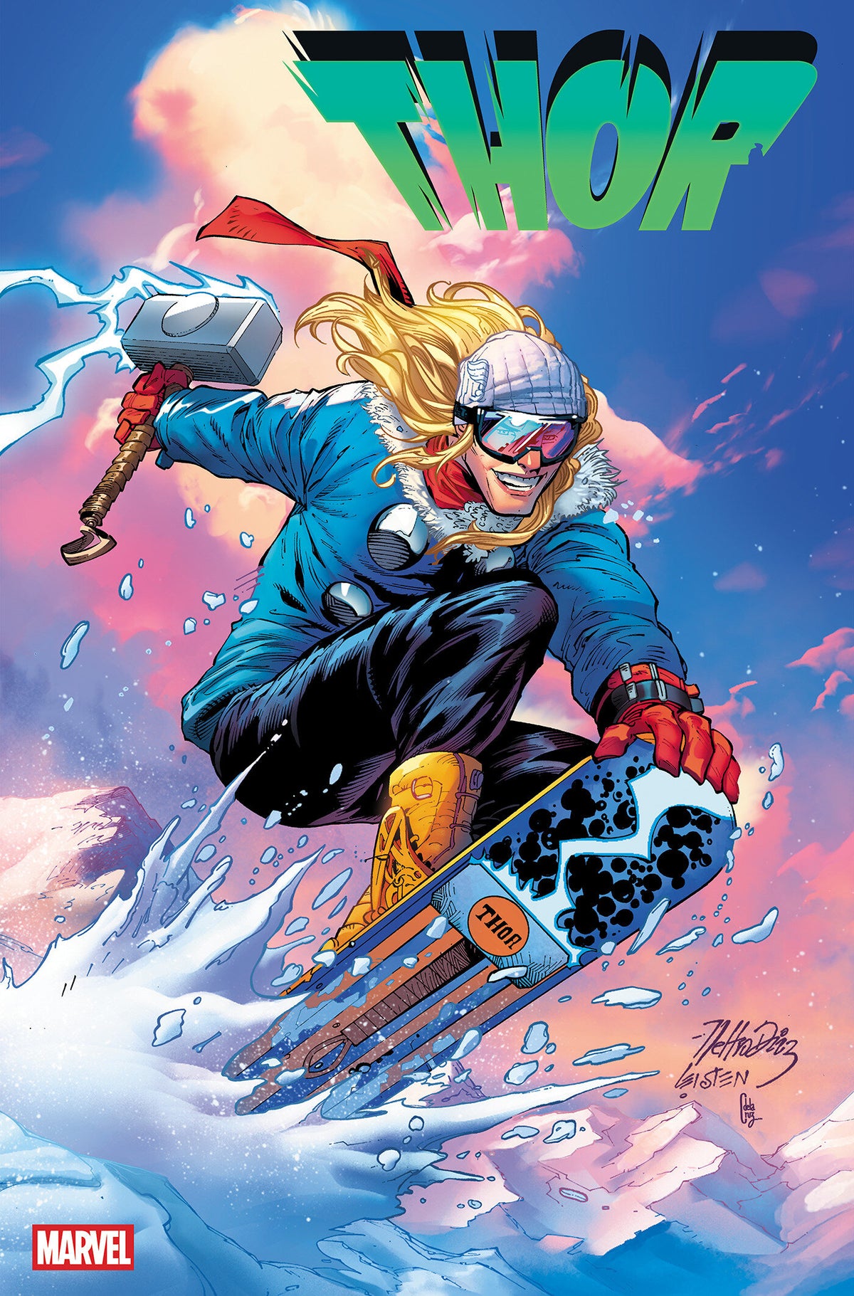 THOR #804 NETHO DIAZ WINTER BREAK VARIANT