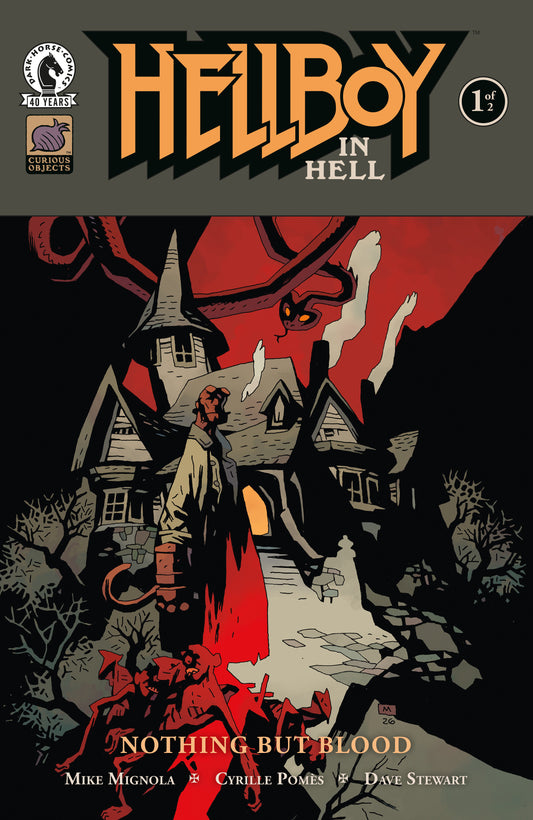 Hellboy in Hell: Nothing But Blood #1 MIKE MIGNOLA VAR