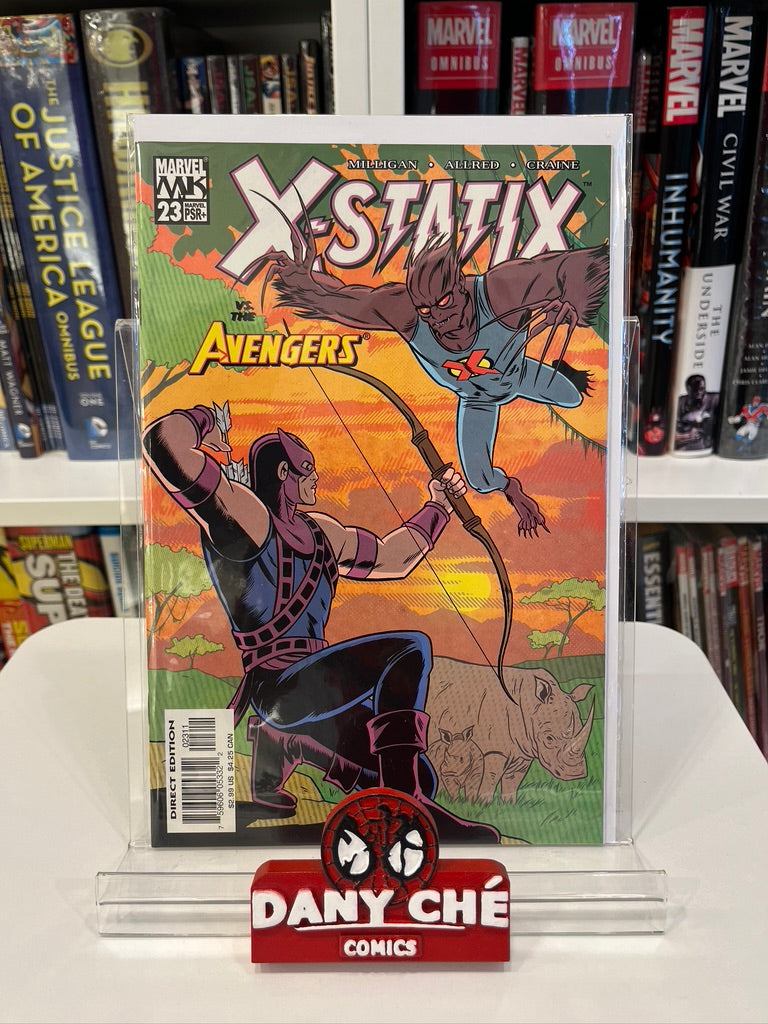 X-STATIX #21 - #26 (SET OF 6) [VS. AVENGERS STORY ARC]