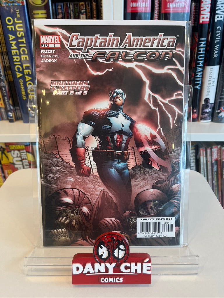 CAPTAIN AMERICA AND THE FALCON #8-#12 (SET OF 5) - BROTHERS & KEEPERS STORY ARC