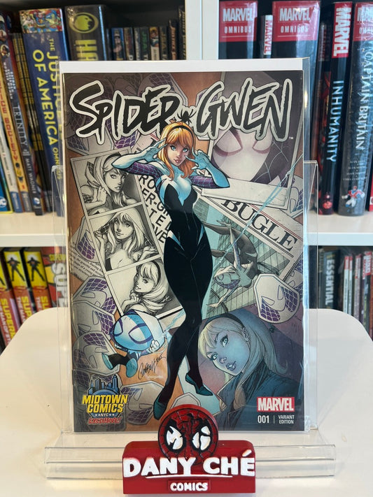 SPIDER-GWEN (VOL.1) #1 J SCOTT CAMPBELL MIDTOWN COMICS NYC EXCLUSIVE VAR