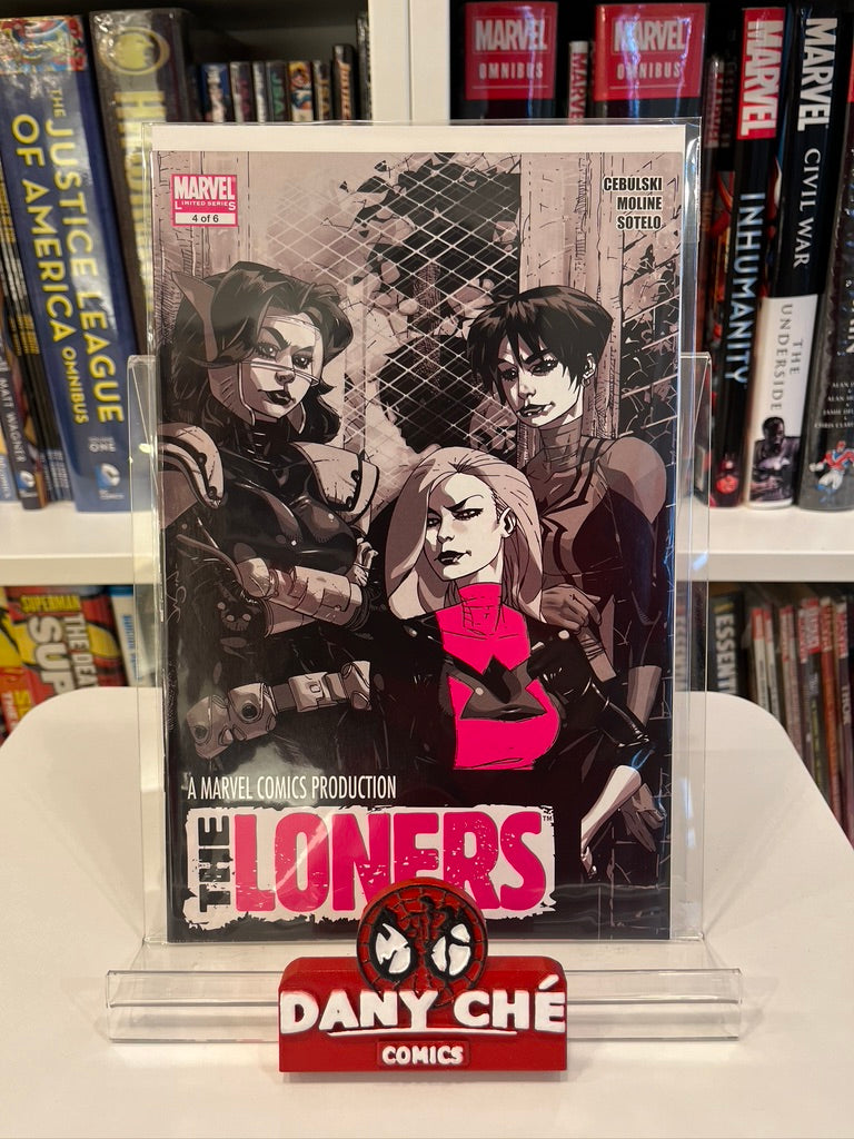 THE LONERS #1 - #6 (COMPLETE SET OF 6)