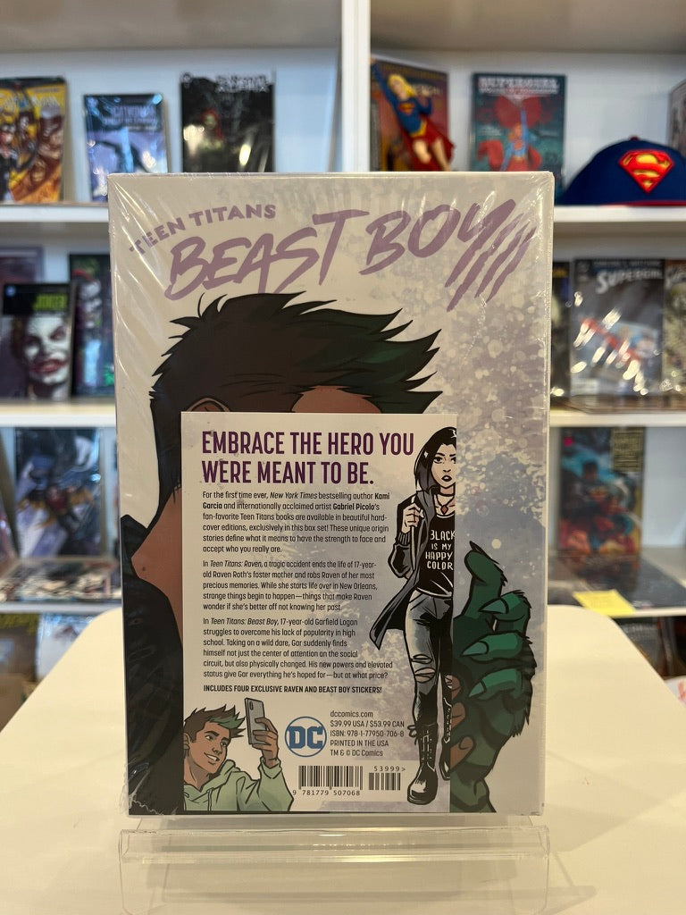 Teen Titans Raven And Beast Boy Box Set (HC)