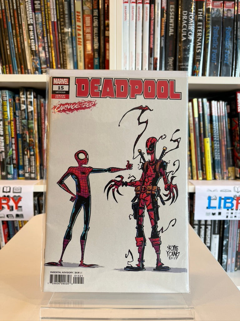 Deadpool #15 (Skottie Young Carnage-ized Var)
