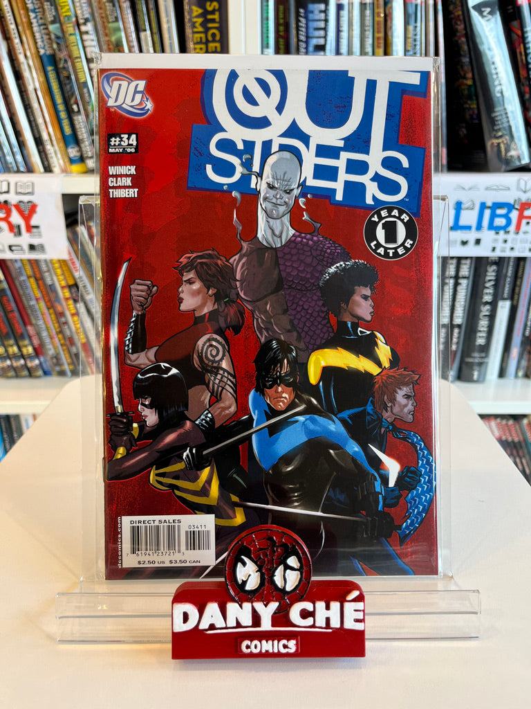 OUTSIDERS #34 MAIN CVR