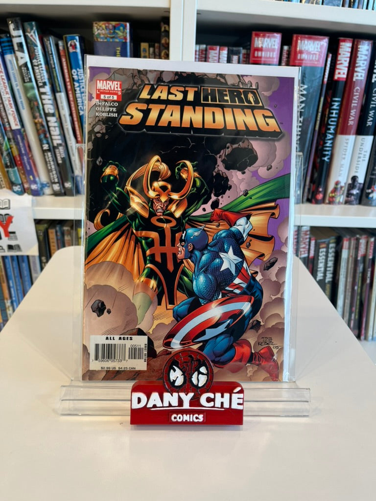 LAST HERO STANDING #1-#5 (COMPLETE SET OF 5)