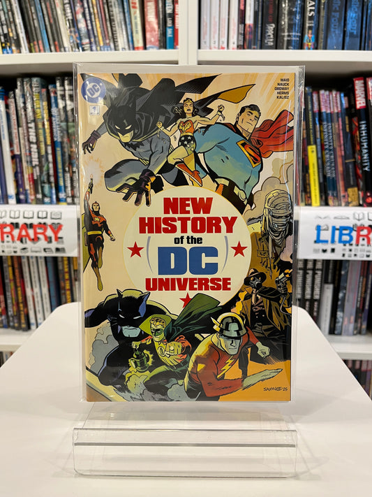 New History of the DC Universe #1 (Main Wraparound Cvr )