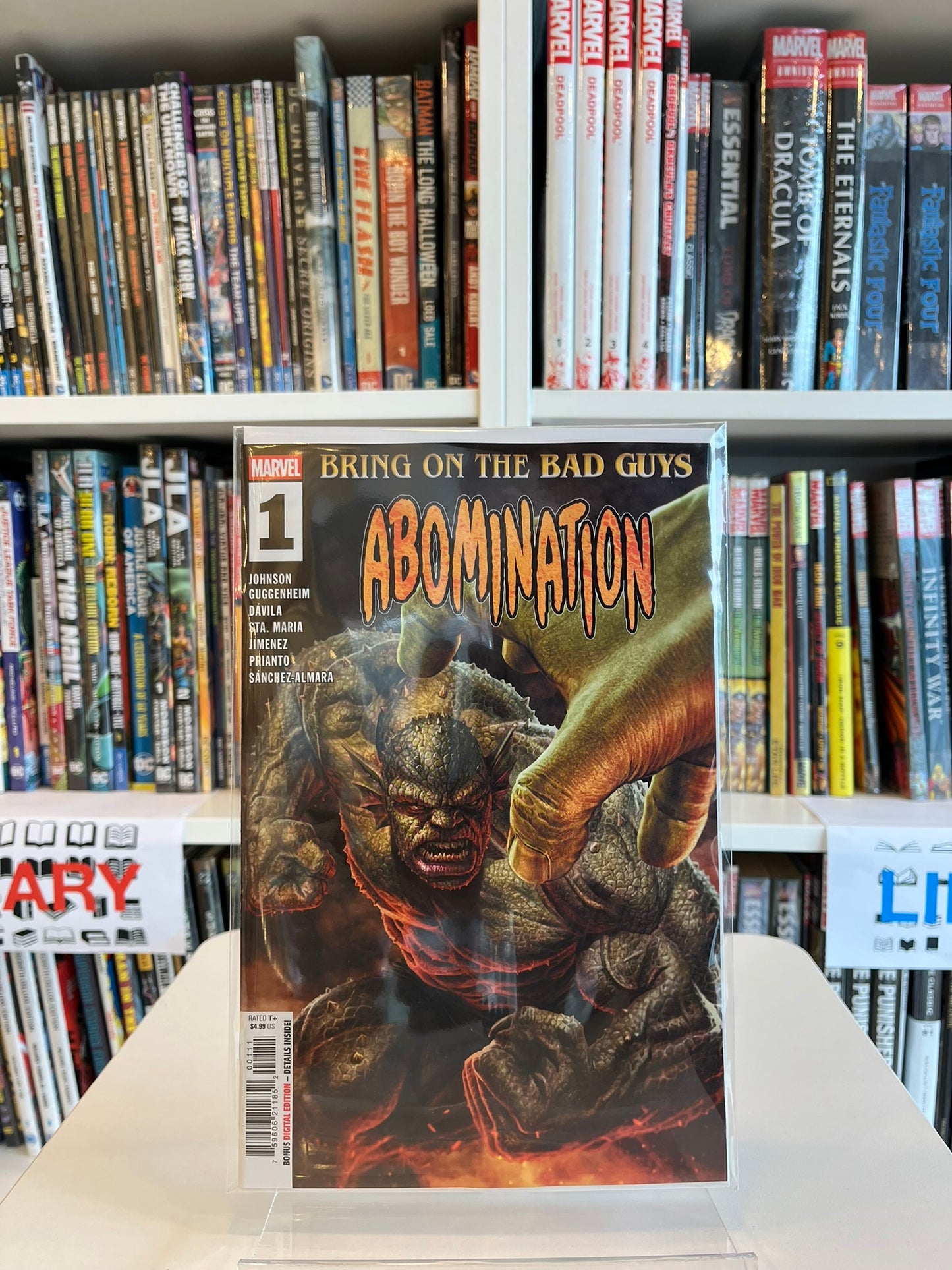 Bring On The Bad Guys: Abomination #1 (Main cvr)