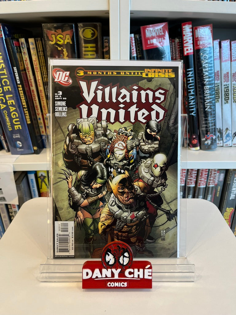 VILLAINS UNITED (SET OF 7)