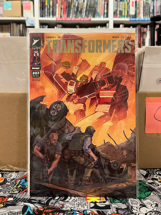 TRANSFORMERS #3 Fourth Printing