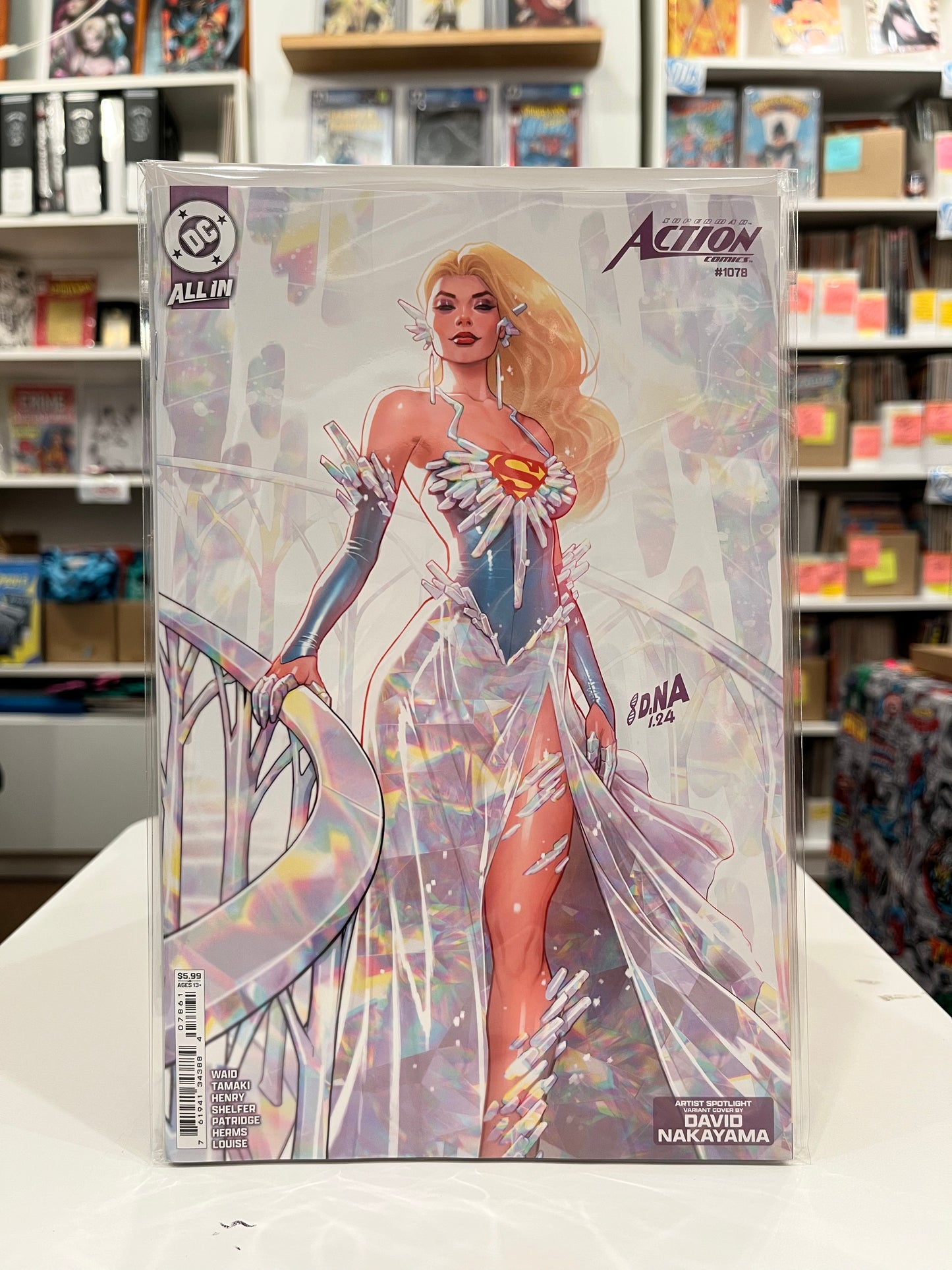 Action Comics #1078 (Cover D David Nakayama Artist Spotlight Card Stock Variant)