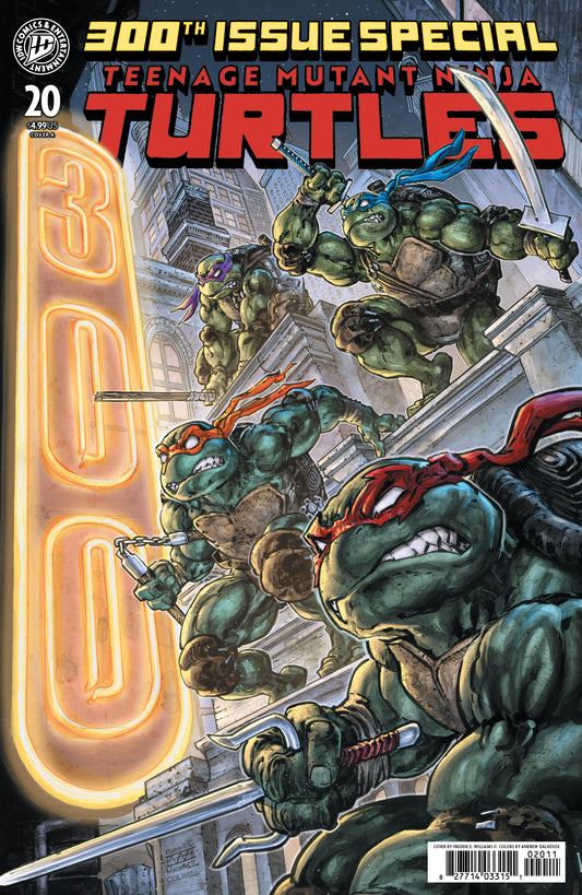 TEENAGE MUTANT NINJA TURTLES #20: 300TH ISSUE SPECIAL MAIN CVR