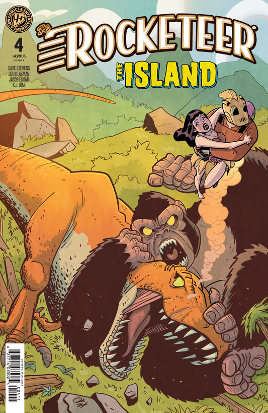 THE ROCKETEER: THE ISLAND #4 MAIN CVR