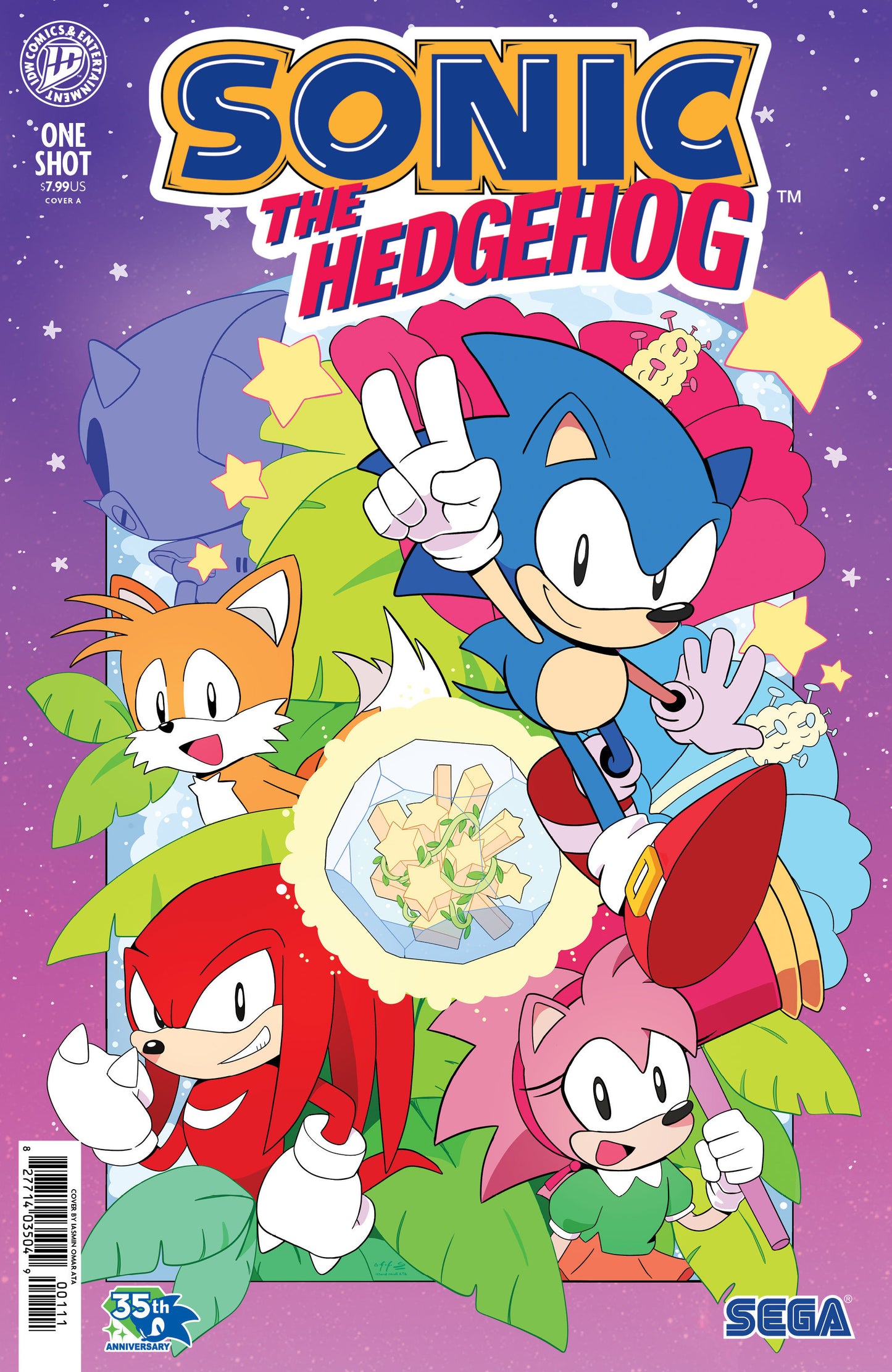 SONIC THE HEDGEHOG: 35TH ANNIVERSARY SPECIAL MAIN CVR